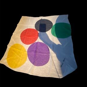 Hanae Mori Vintage Silk Scarf